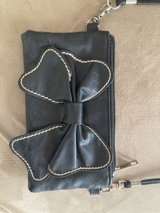 Gentuta plic, cu funda si fermoar, piele