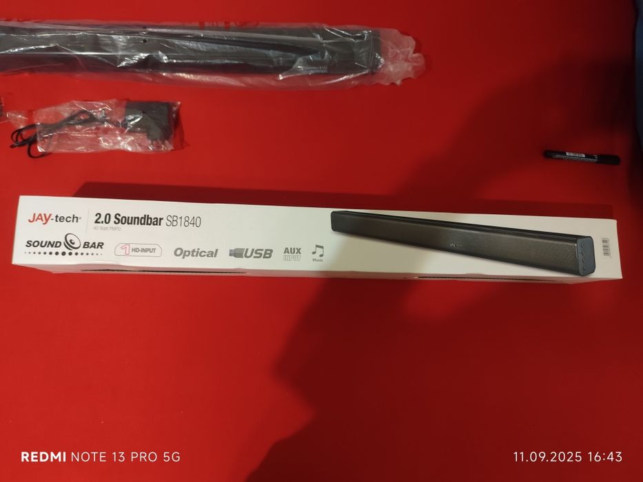 Vând Soundbar de la Jay-Tech 40W Reali
