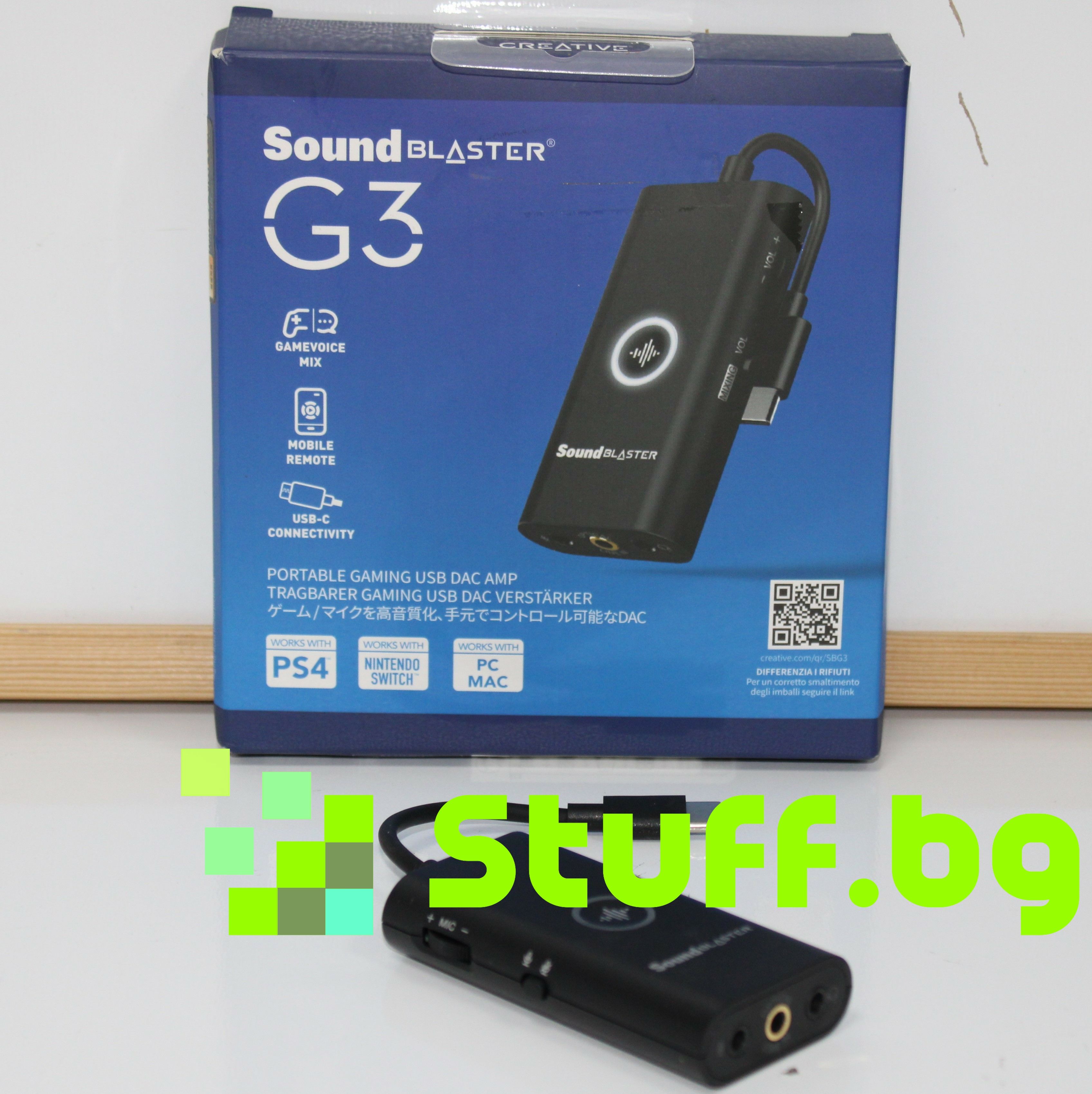 Звукова карта Creative Sound Blaster G3