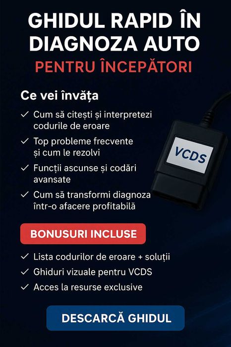 Ghid Rapid Diagnoză Auto VAG – 100 capitole