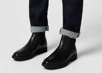 Ghete chelsea 38 38.5 plain toe Ralph Lauren piele naturala moale