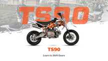 Kayo-TS90 Кросов мотор, Pit Bike, Dirt Bike - Детски