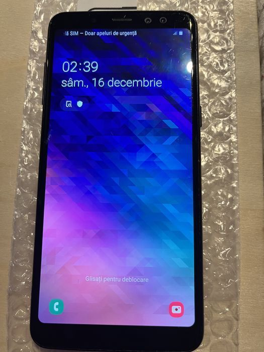 Samsung Galaxy A8 (2018) Dual Sim 32GB Black ID-vif046