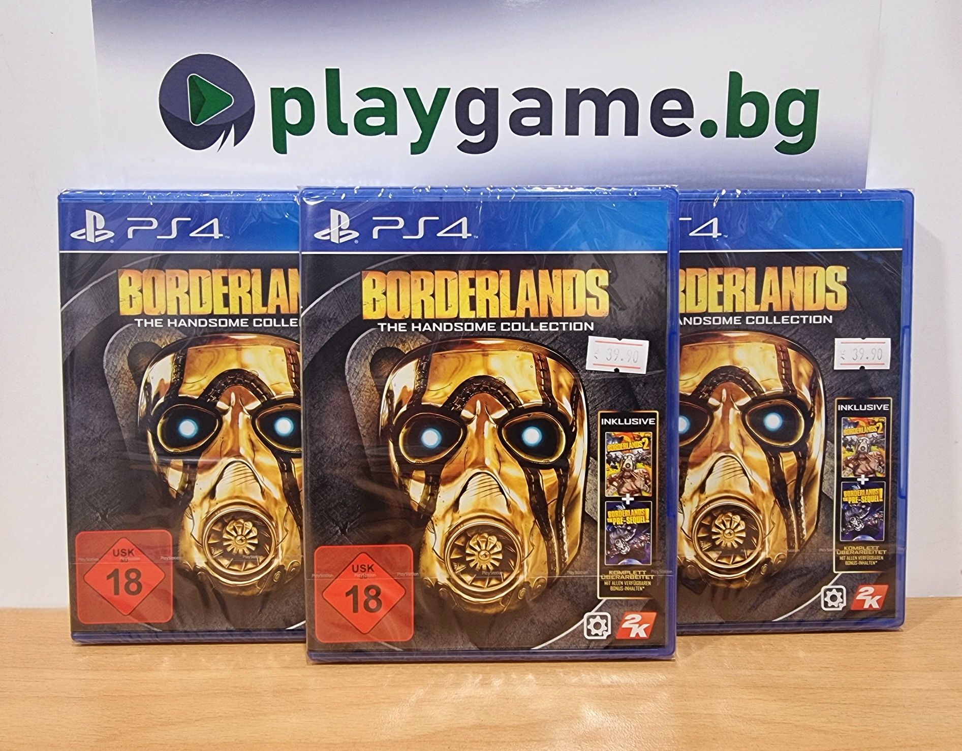 Чисто нова игра Borderlands The Handsome Collection за PS4