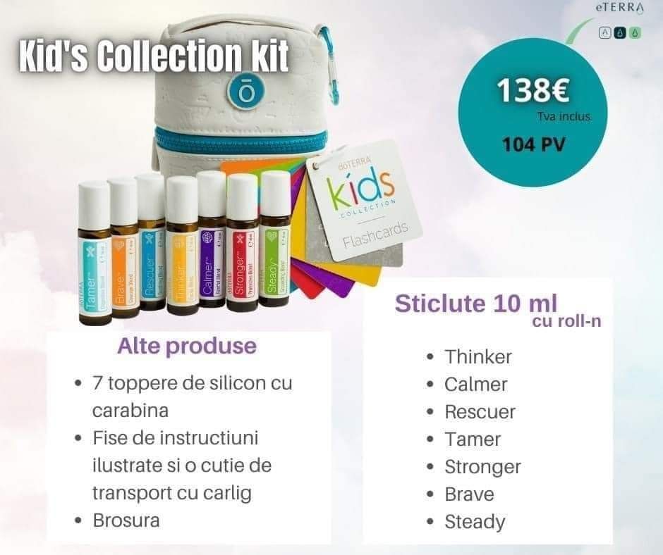 Kit Kid's Collection doTERRA kit copii roll-on 10 ml