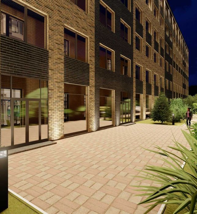 2 комнатная квартира в новом ЖК, район 8 школы