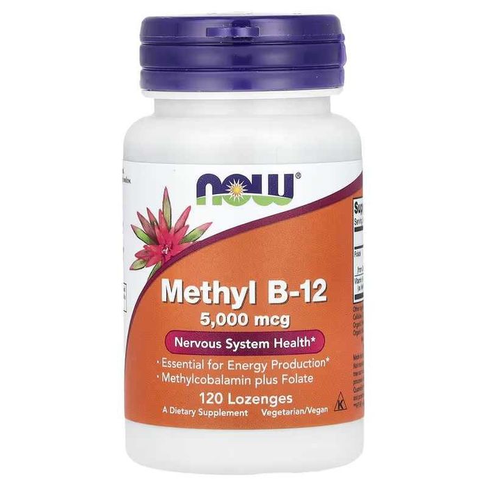 NOW Foods Methyl B-12 Метил B 12 NOW metil метил Б12 B12