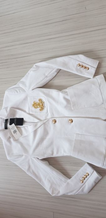 POLO Ralph Lauren Pique Cotton XS НОВО ОРИГИНАЛ  Дамско Сако - Блейзер