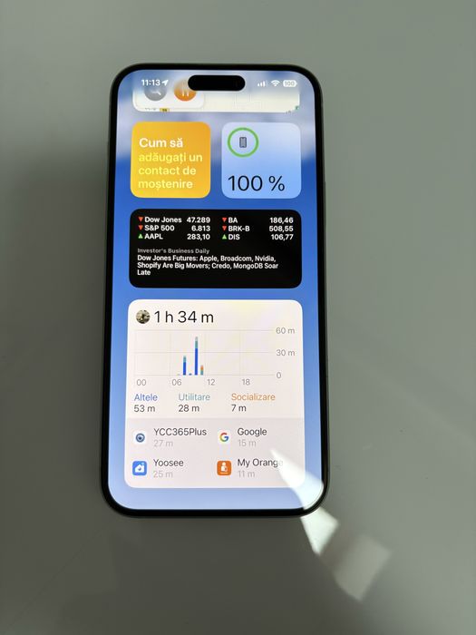 Iphone 15 Plus ca și nou.