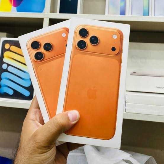 Iphone 17 pro max 512, orange eSim LL/A Новый в коробке, запечатан США