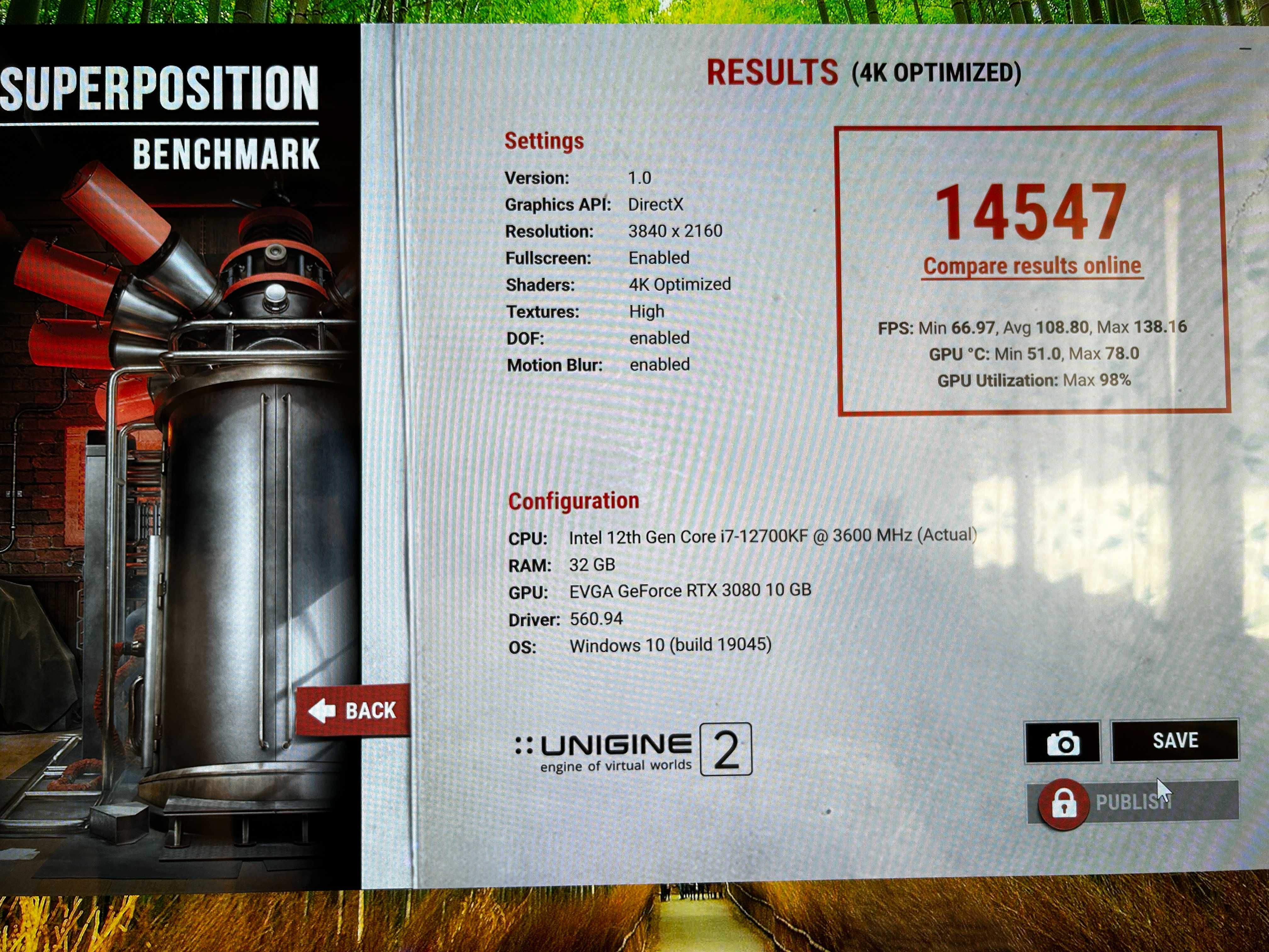 Геймърски i7 12700K/RTX 3080/32gb рам/Nvme+hdd 3,5tb/Fractal Desing