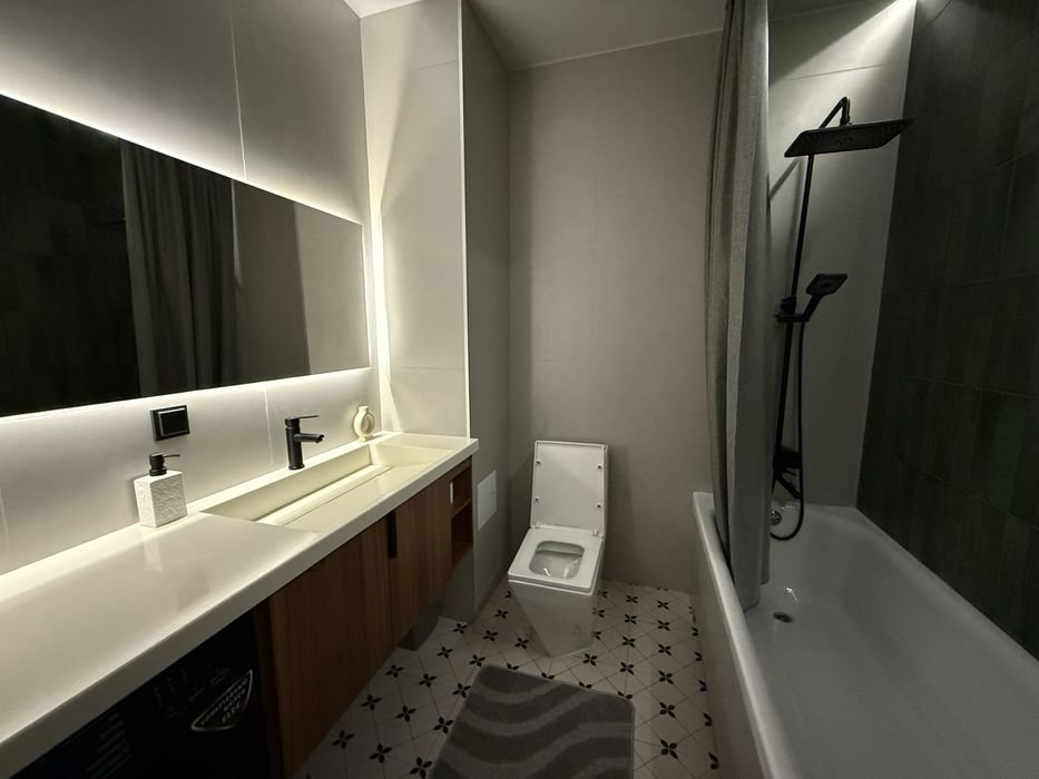 1-комн ЛЮКс Уровня в центре.Жк Сириус Айтиевв угол Жамбыла