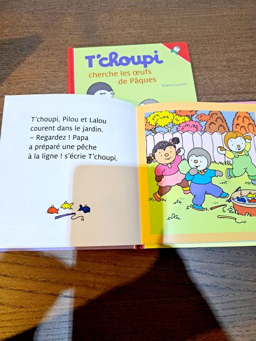 Carți in limba franceza pentru copii T'choupi