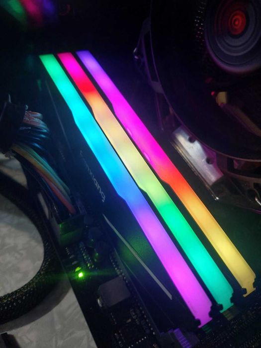 48GB DDR4 3600Mhz CL18 Fanxiang - Samsung RGB  32GB + 16GB RAM