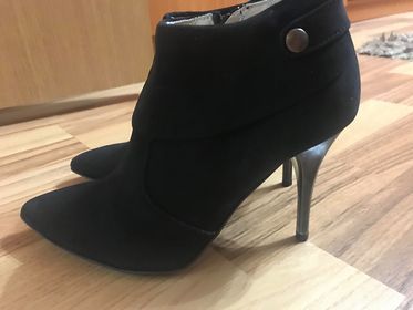 Ghete negre piele naturala noi- dama 36`-elegante