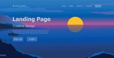 Landing page (tanishtiruv sayti) - (рекламный, ознакомительный сайт)