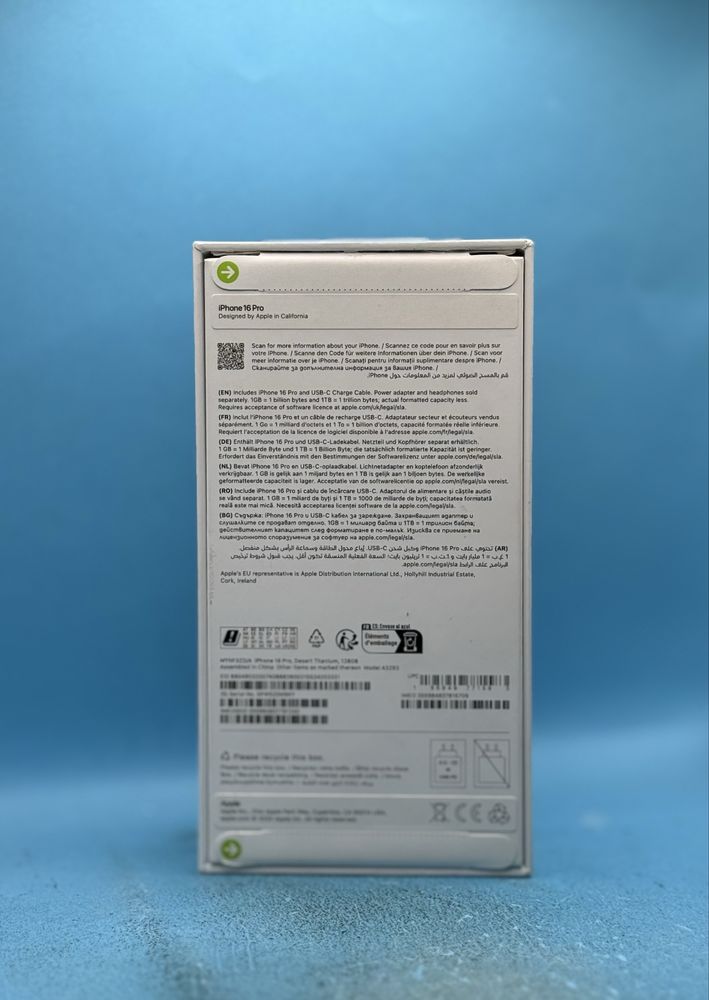 НОВ!!! Apple iPhone 16 Pro, 128GB, 5G, Desert Titanium