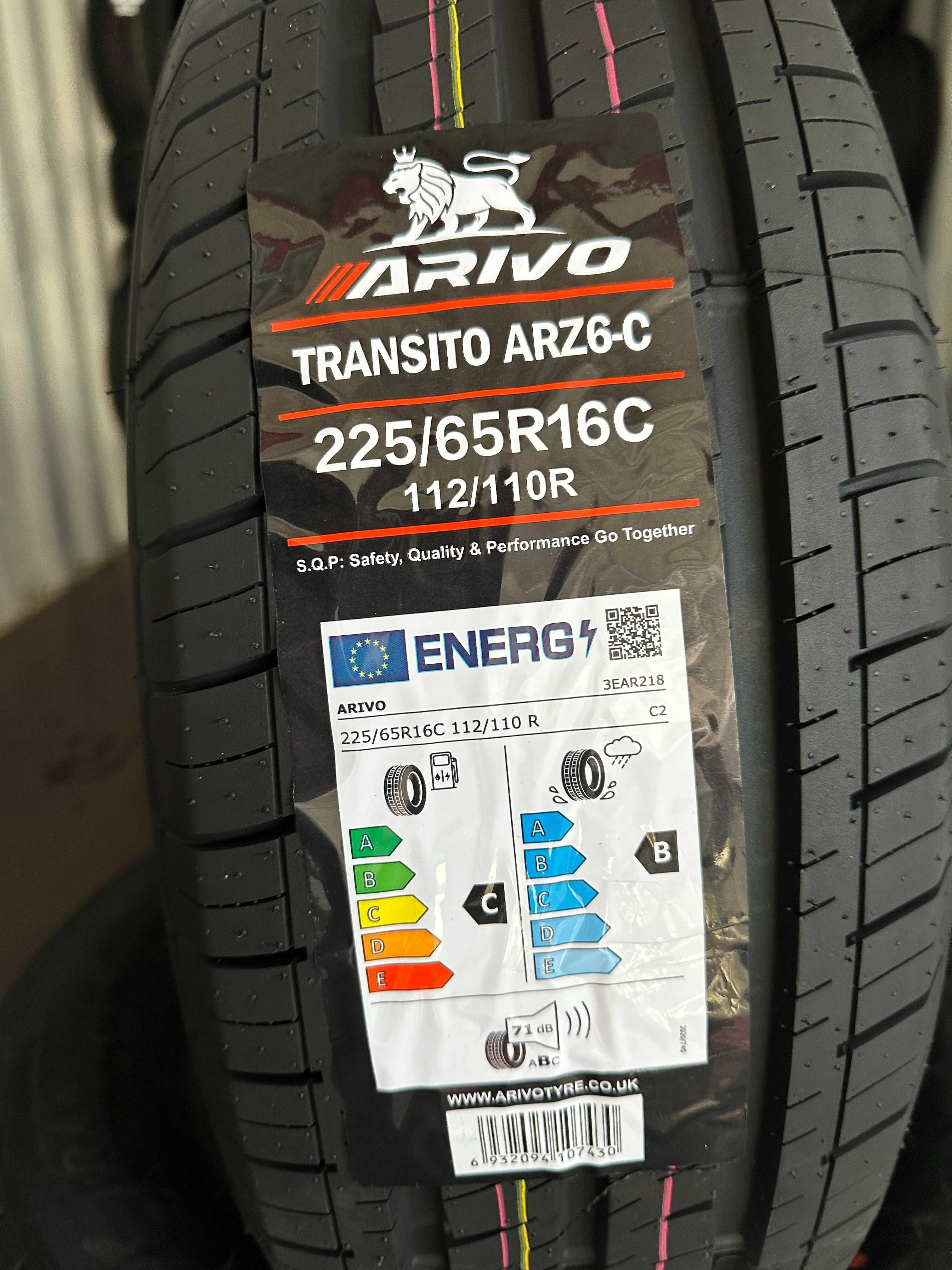 Нови Летни Бусови Гуми Arivo Transito 225/65R16C 112/110R Нов Doт