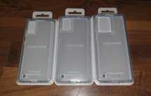 Husa silicon originala Samsung Clear Cover S20 S20+ S20 Ultra 4G 5G