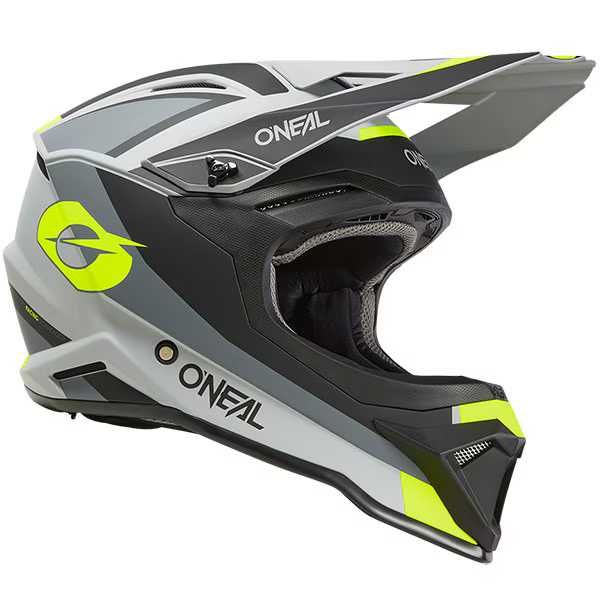 Детска каска O'NEAL 1 series Stream BLACK/NEON YELLOW V.24