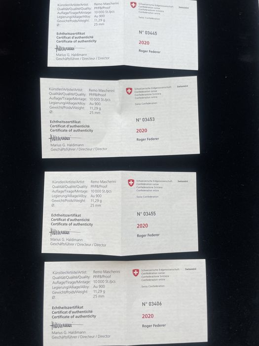 Златна монета 50 швейцарски франка