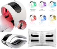 Masca Fototerapie ultraviolete 7 culori LED.cu caldura.