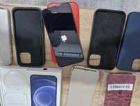 iPhone 12 black, 64 gb+baterie externa+9 huse