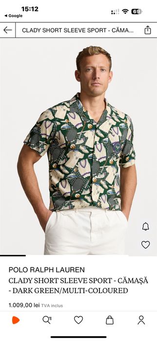 Camasa Polo Ralph Lauren Wimbledon