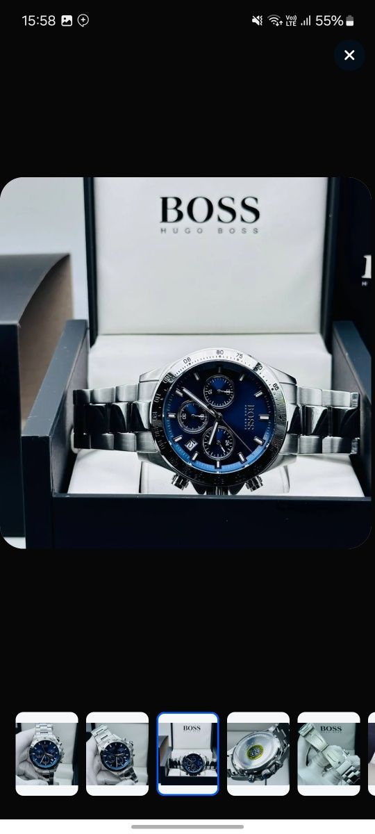 HUGO BOSS Soat Original UK dan olib kelingan