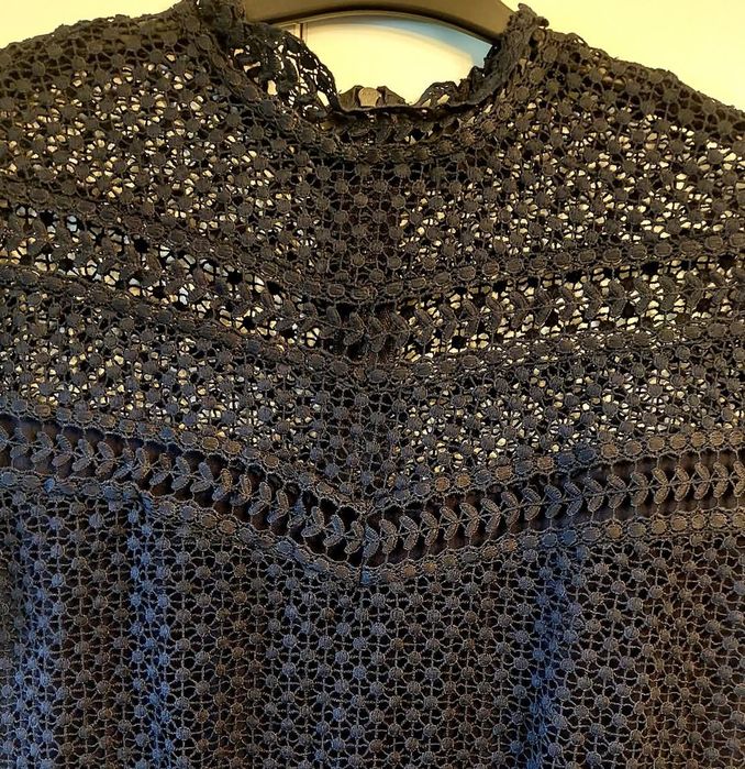 Rochie bleumarin eleganta