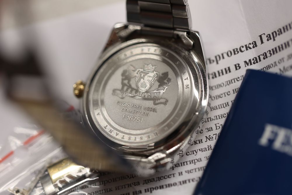 Festina F16751/1 – мъжки часовник, оригинален, с кутия и документи