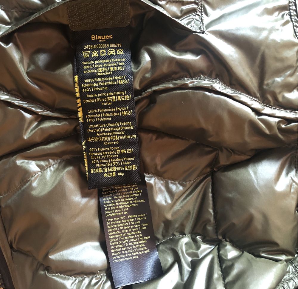 Blauer USA Down Jacket ОРИГИНАЛНО мъжко яке пух и пера - М