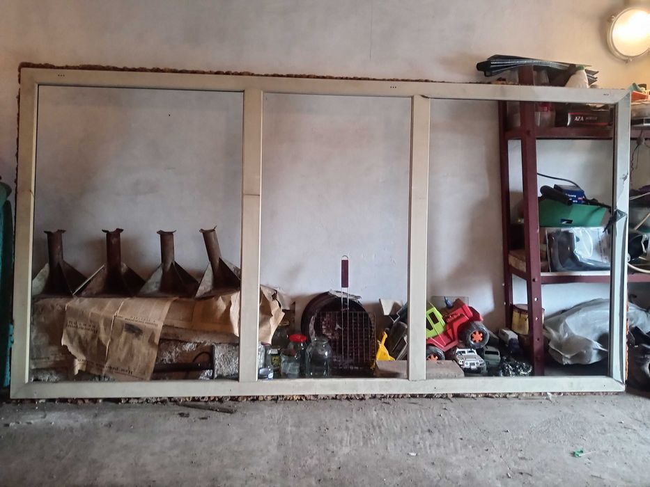 Продам металлопластиковую раму на лоджию б/у