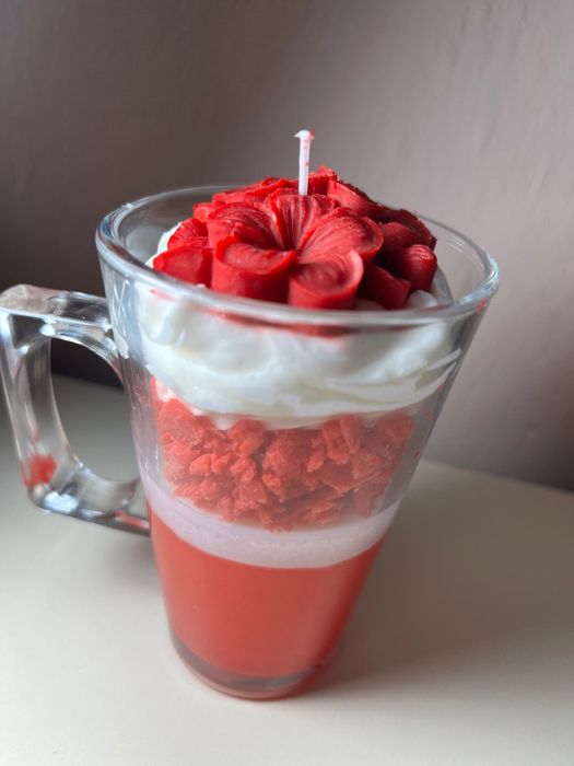 Соеви ароматни Коледни свещи