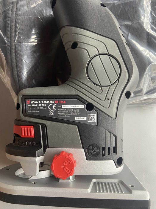 Pachet Wurth 12V freza si slefuitor orbital 2 acumulatori incarcator