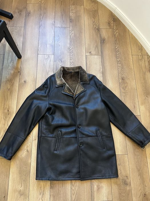 Haina piele barbati , mar 4XL, impecabila