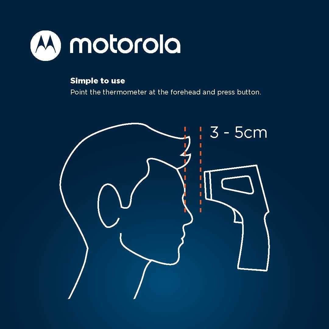 термометр электронный бесконтактный Motorola