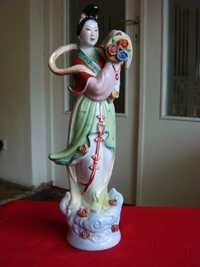 Veche statueta din ceramica - "Japoneza"