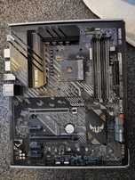 ASUS TUF Gaming B550-PLUS + Ryzen 5 5600, шестядрен 3.5/4.4GHz АМ4