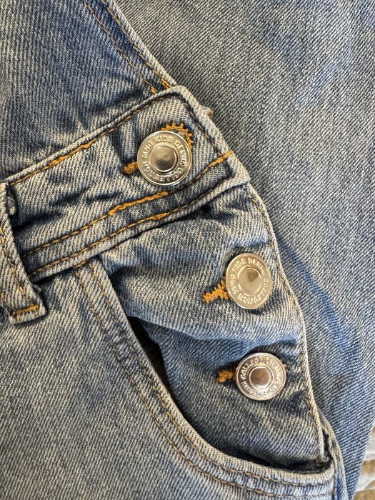 Salopeta de blugi fete 12 ani (152 cm) de la Mango