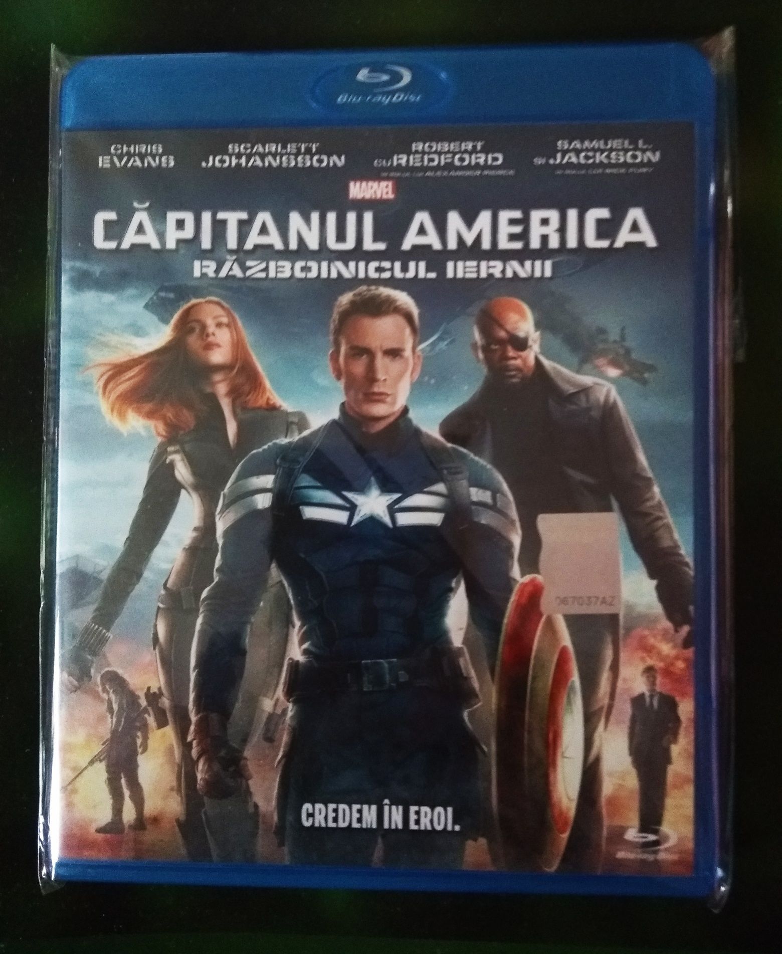 Căpitanul America [Blu-ray]. NOU, țiplat