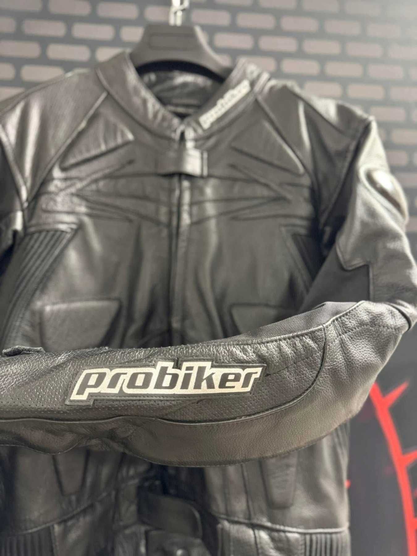 Кожен мото екип Probiker PRX-4 номер 58 на две части