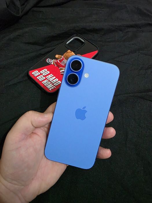 Iphone 16 Blue,5G,128 GB,Ca Nou,Fullbox,garanție Emag încă 12 luni