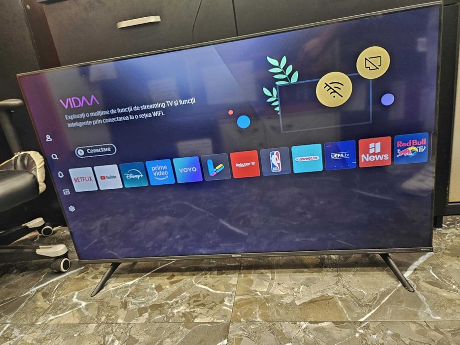 Hope Amanet P5-Televizor LED Smart HISENSE 50A6BG, Ultra HD 4K, 127CM