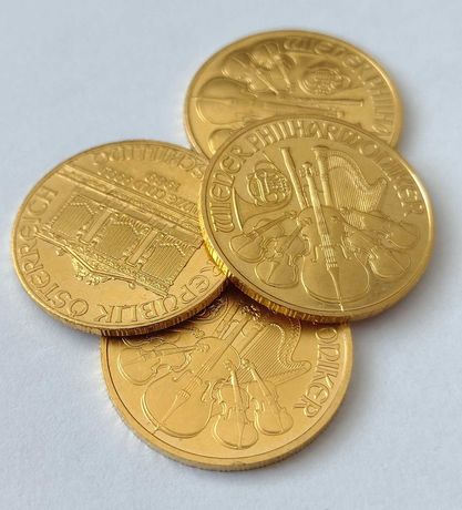 Vand moneda aur pur Austria - Philharmonic 1/4 oz 7,78g