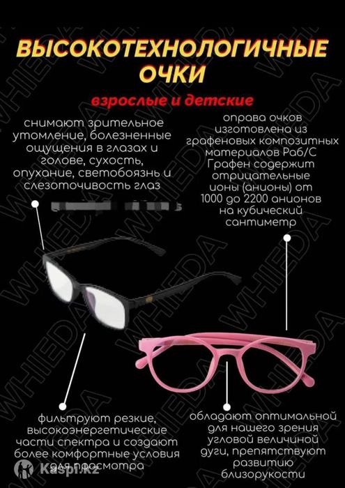 Высохотехнологический очки