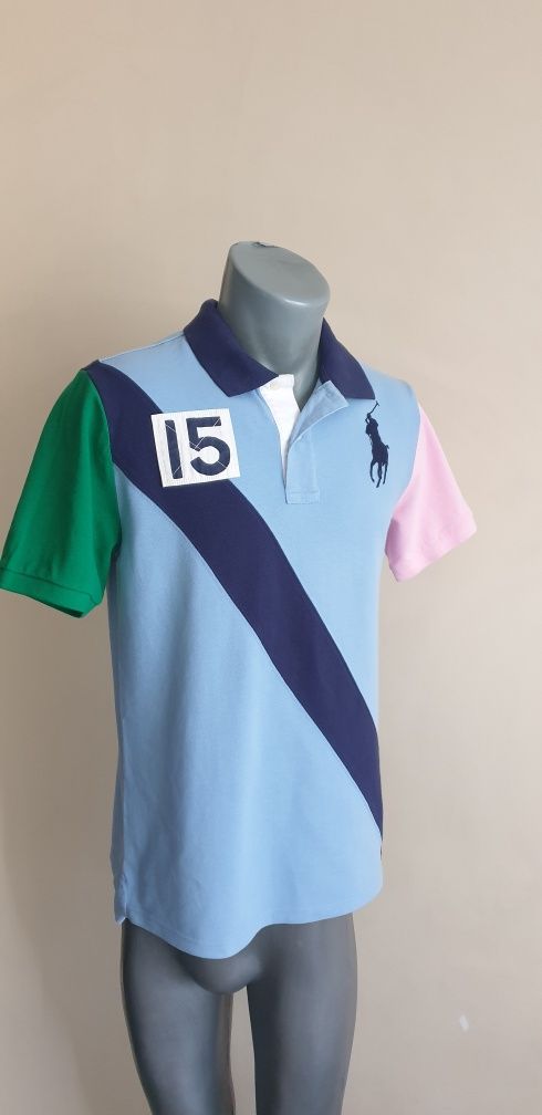 POLO Ralph Lauren Pique Cotton Classic Fit S НОВО ОРИГИНАЛ Мъж Тениска