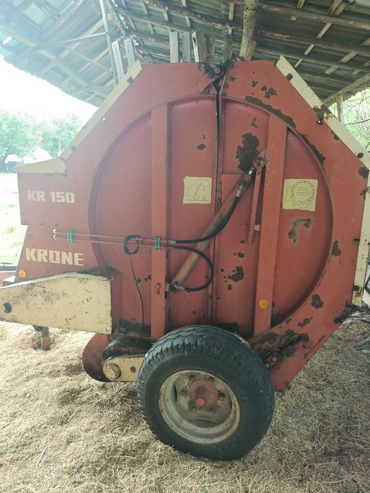 Presa Krone 150, baloti rotunzi 150x120