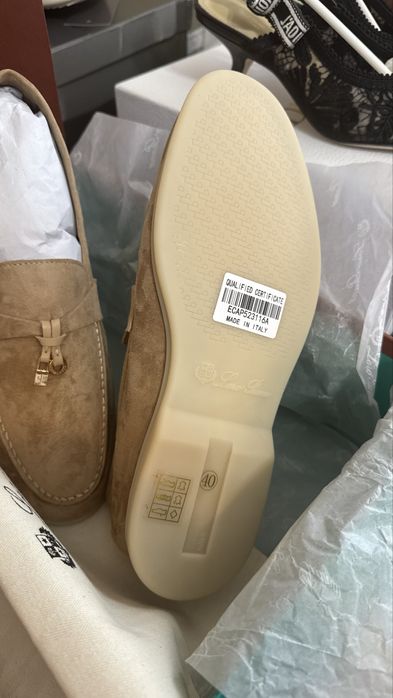 Mocasini Summer Walk - size 39,40/piele nat fina/video(Dior,Chanel)