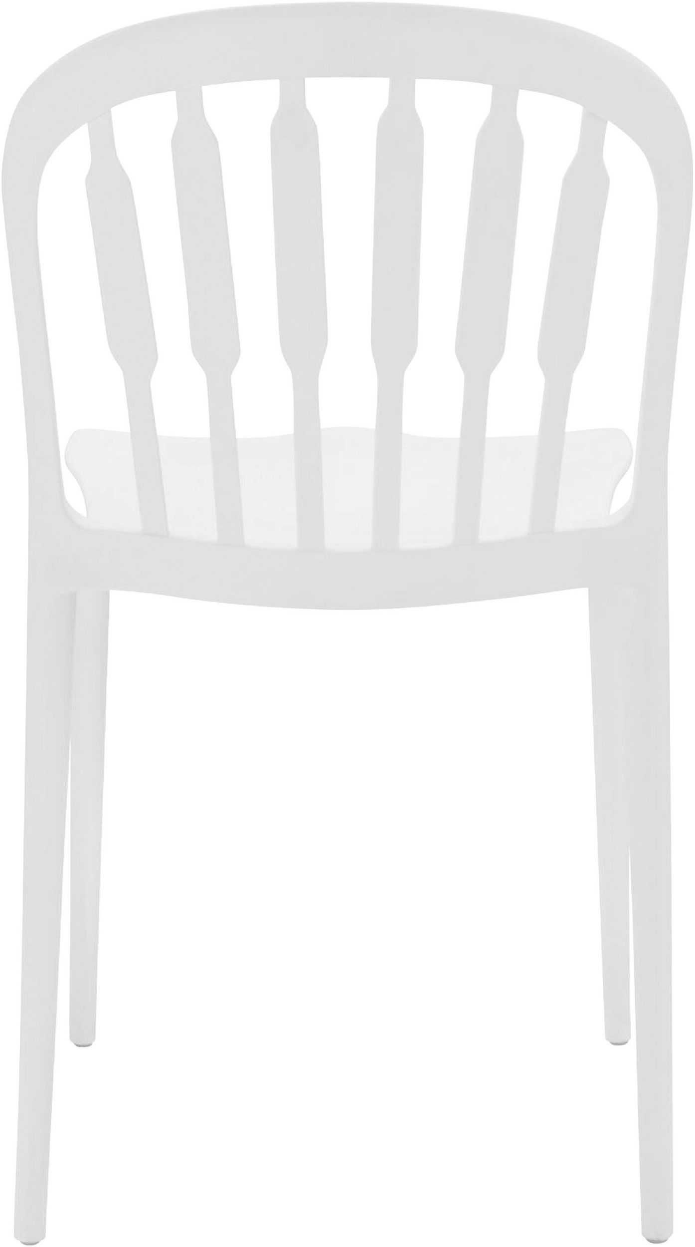 Трапезен стол 2 броя комплект в бяло LINZ последен комплект от модела